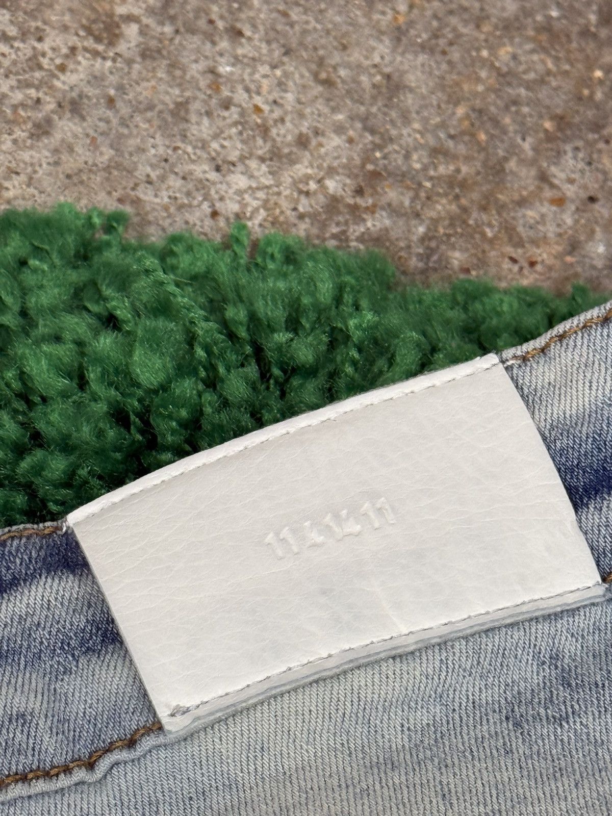 Vintage Kdnk 1141411 Jeans Stretch Purple Paint Distressed Denim 38 Size US 38 / EU 54 - 8 Thumbnail