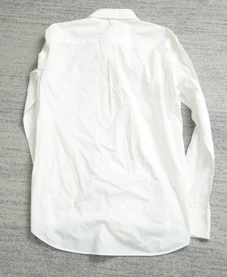 Number (N)ine Number (N)inePleated front-breasted shirt 2503-Nextarrow Size US M / EU 48-50 / 2 - 6 Thumbnail