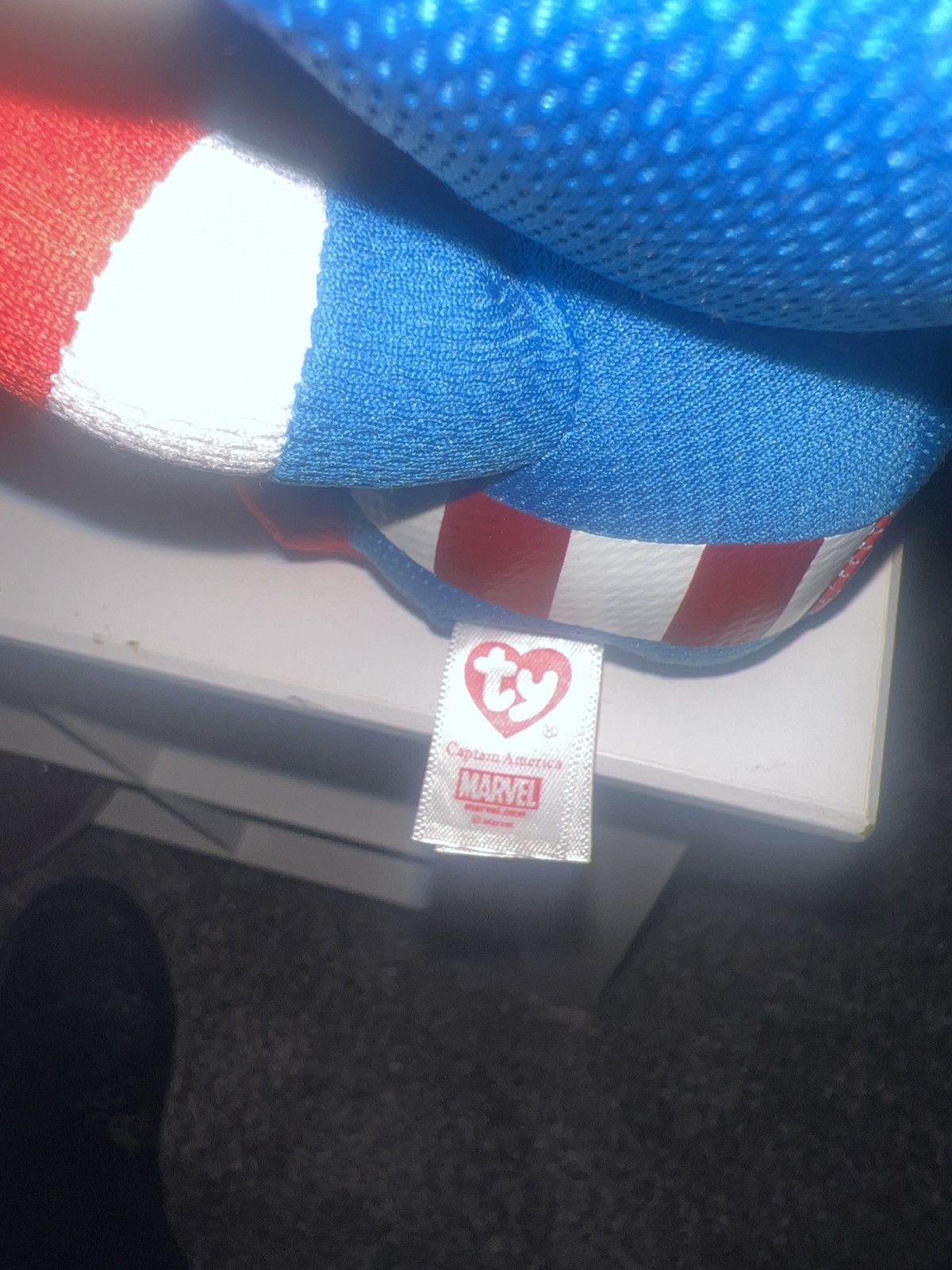 Marvel Comics Marvel Ty Beanie Babies Captain America Size ONE SIZE - 10 Thumbnail
