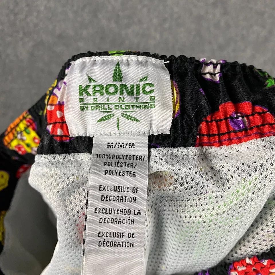 Other Kronic Swim Shorts Men's Medium 100% Polyester Stretch M Size US 33 - 5 Thumbnail