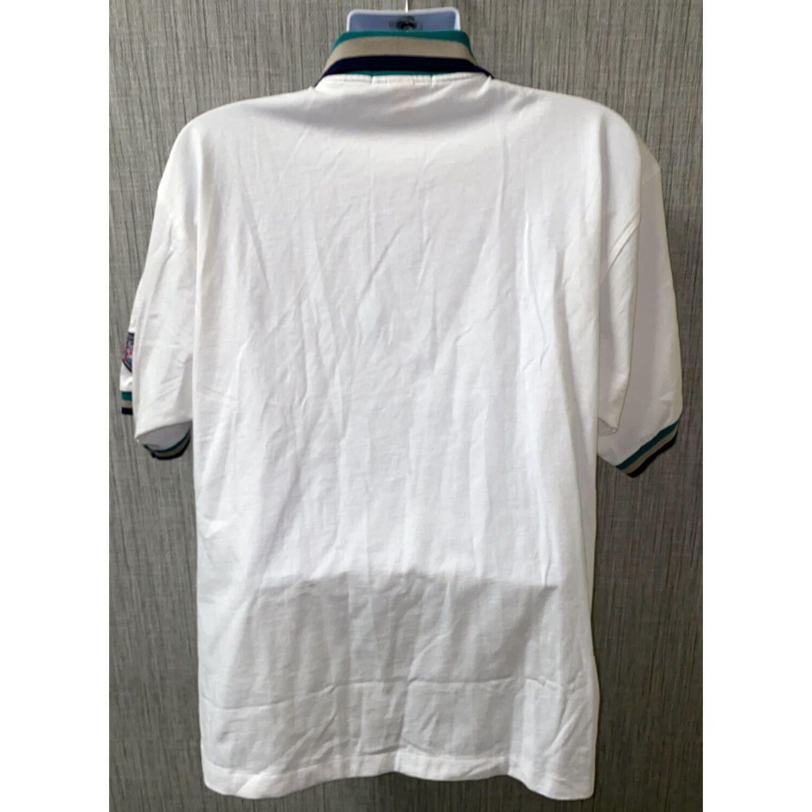 Vintage VINTAGE Antigua Minnesota Vikings Golf Polo Shirt Adult Large White NWT Mens Size US L / EU 52-54 / 3 - 5 Thumbnail