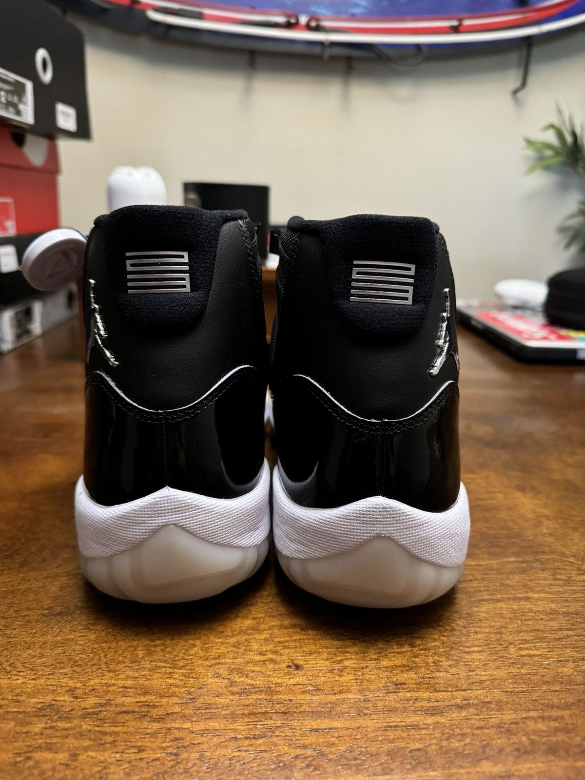 Jordan Brand × Nike Air Jordan 11 Retro “Jubilee 25th Anniversary” Size US 12 / EU 45 - 4 Thumbnail