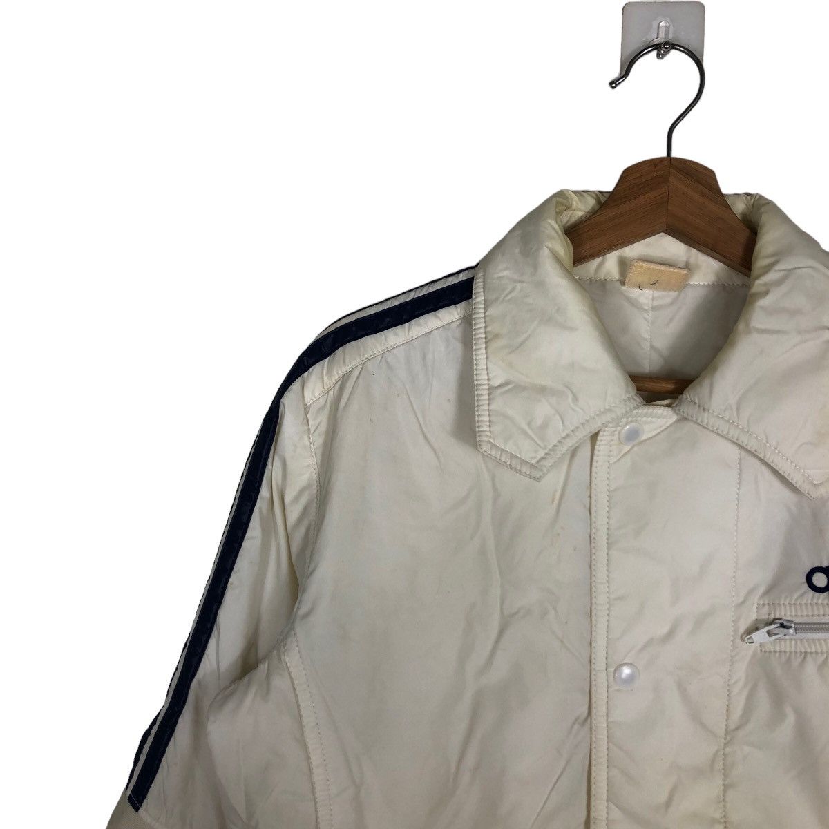 Adidas 🔥90’s Vintage Adidas Light Puffer Down Jacket Japan Size US M / EU 48-50 / 2 - 7 Thumbnail
