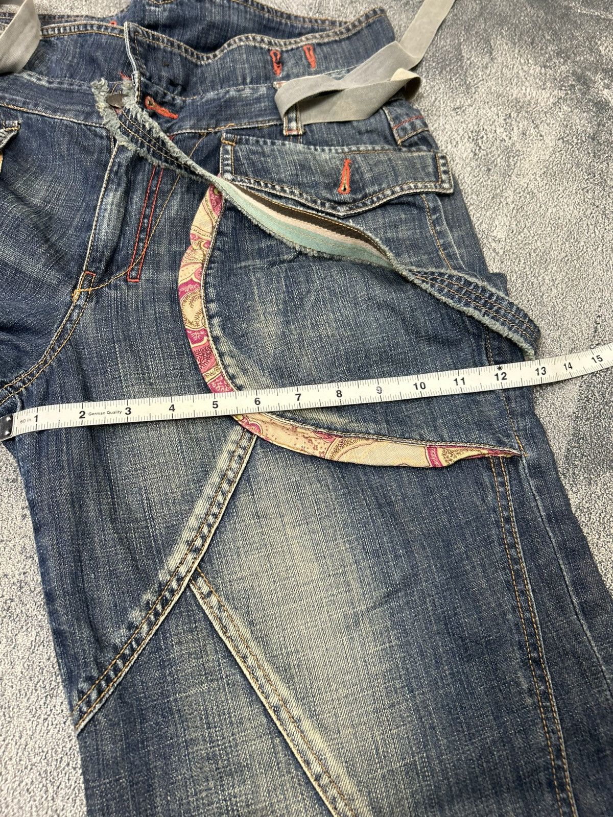Japanese Brand BNX Jeans Size US 32 / EU 48 - 16 Thumbnail