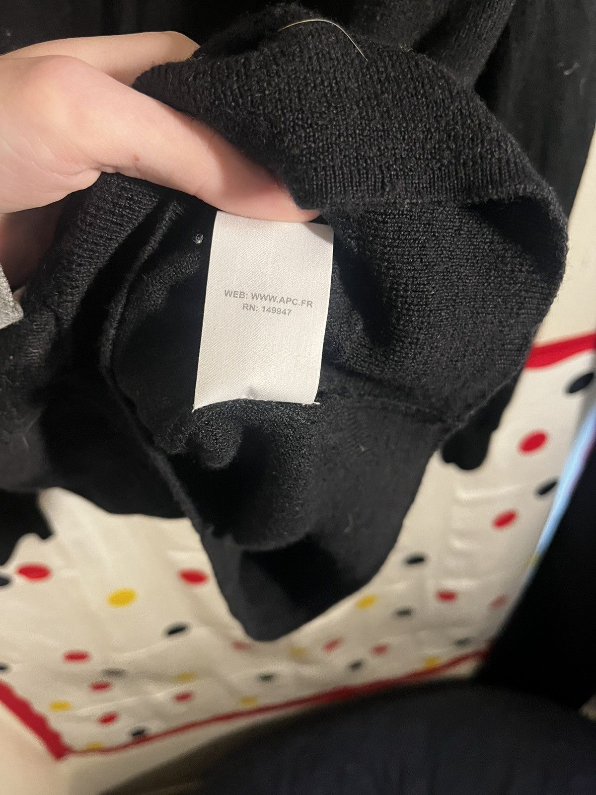 A.P.C. Virgin Wool collar sweater Size US M / EU 48-50 / 2 - 7 Thumbnail