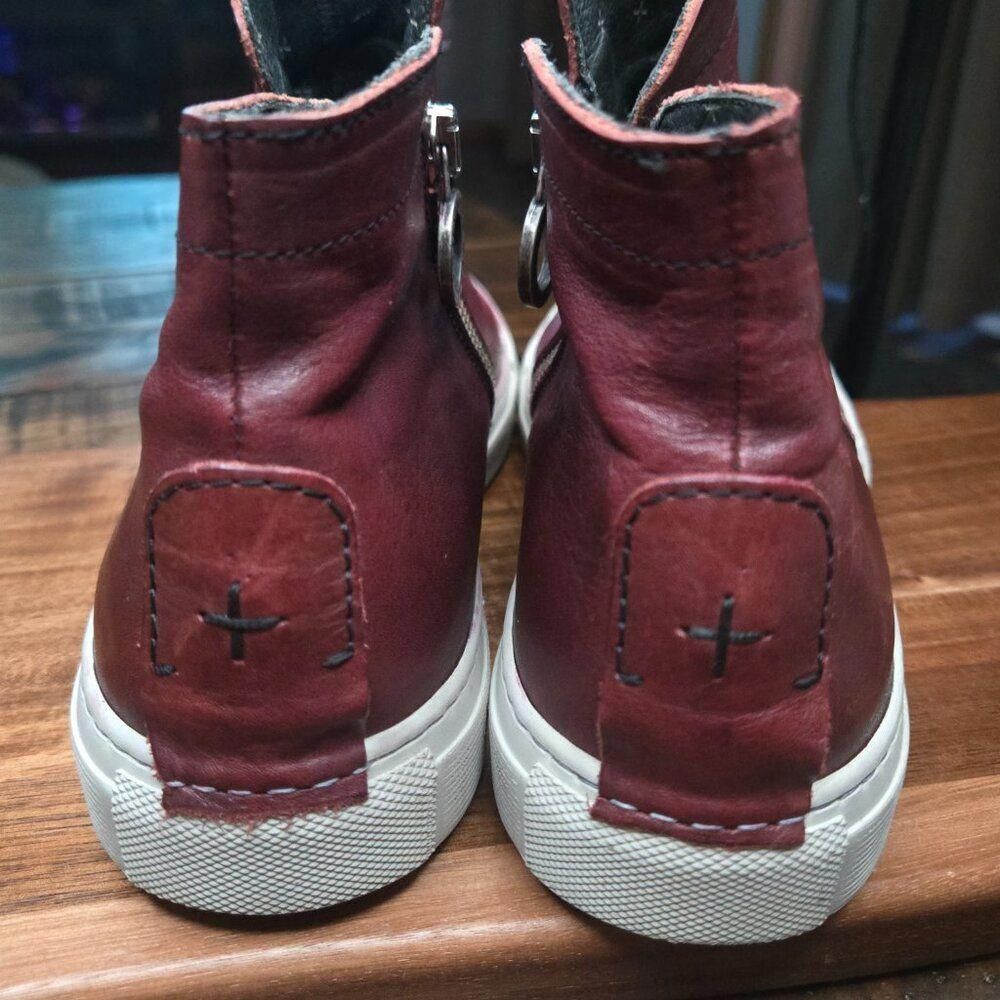 Designer Florentini + Baker Bret Sneaker Womens Size 7 Leather DS1 Size US 7 / IT 37 - 8 Thumbnail
