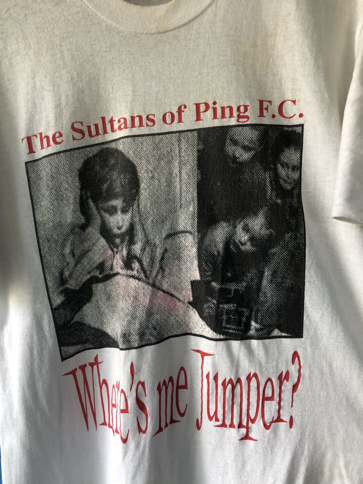 Band Tees Vintage 90s the sultan of ping Irish band Size US M / EU 48-50 / 2 - 3 Thumbnail