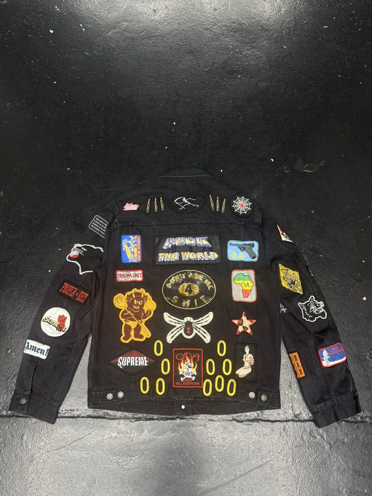 Supreme Supreme Patches Denim Trucker Jacket Size US L / EU 52-54 / 3 - 2 Thumbnail