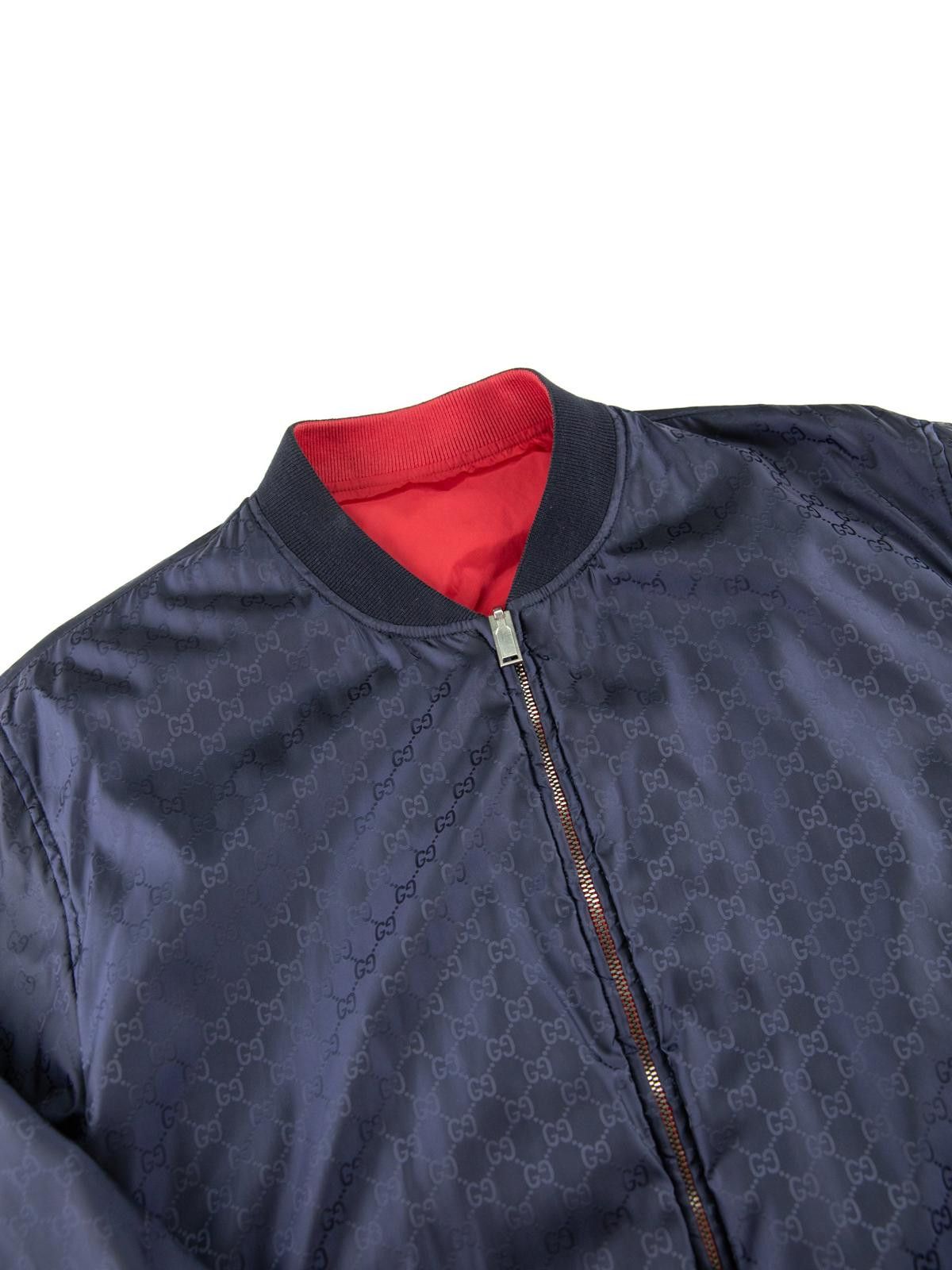 Gucci Gucci Monogram Reversible Bomber Size US L / EU 52-54 / 3 - 5 Thumbnail