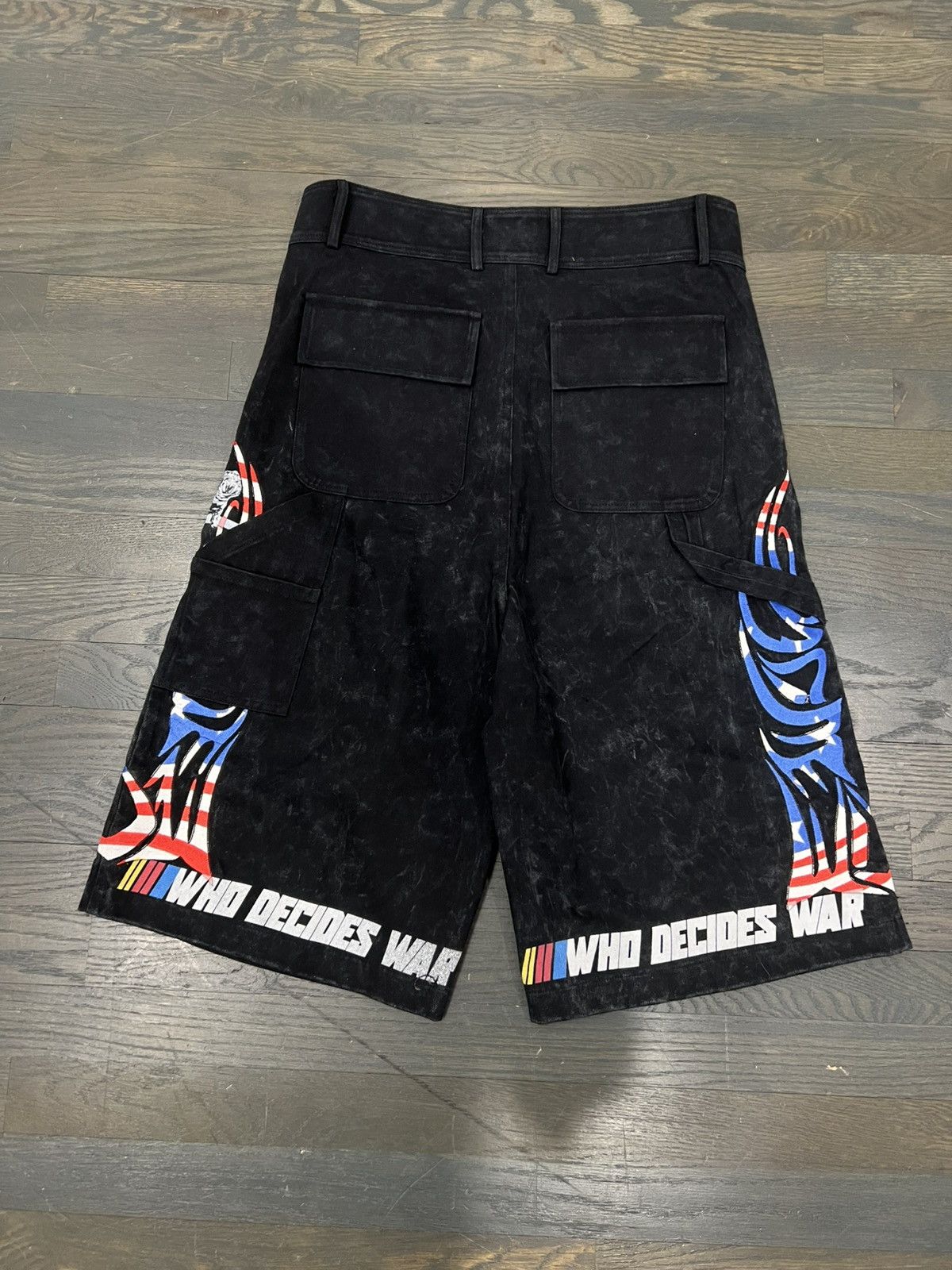 Who Decides War Recycle motif carpenter shorts Size US 30 / EU 46 - 3 Thumbnail
