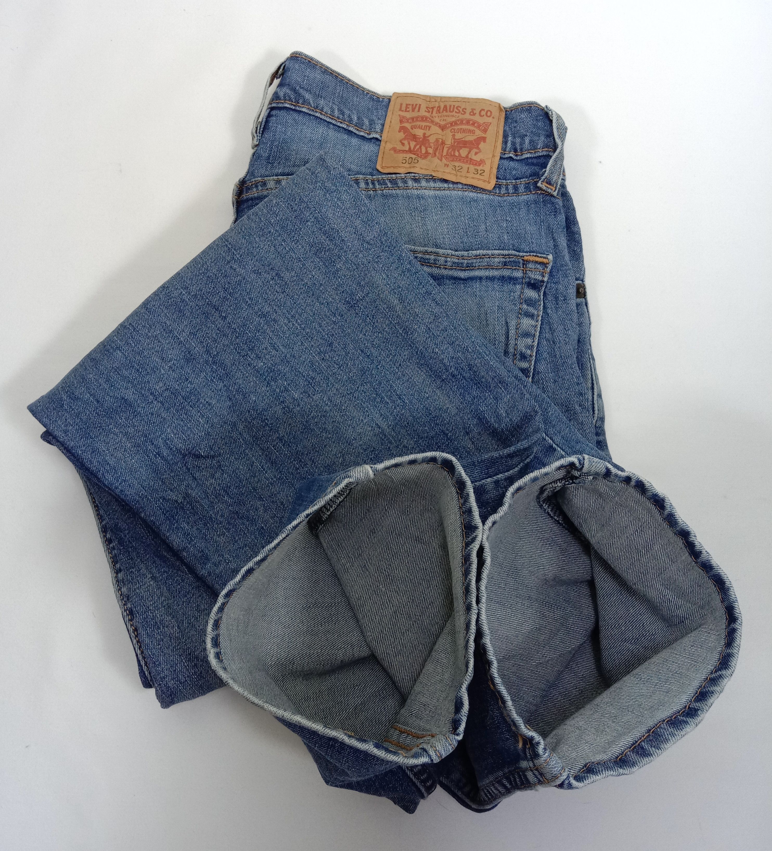 Levi's Vintage Levi's 505 Jeans Faded Blue Regular Fit Denim Size US 32 / EU 48 - 16 Thumbnail