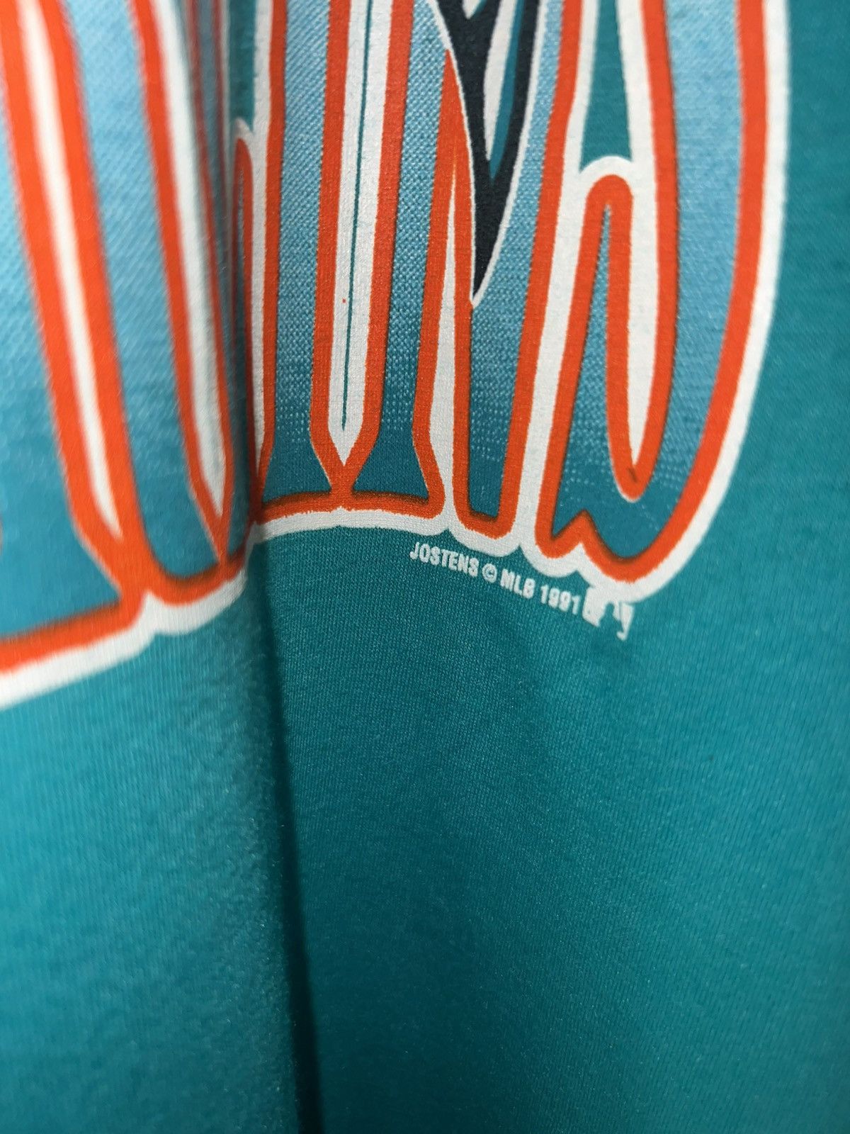 Other VTG 1991 Florida Marlins Single Stitch USA ‘Teal’ Tee XL Size US XL / EU 56 / 4 - 11 Thumbnail