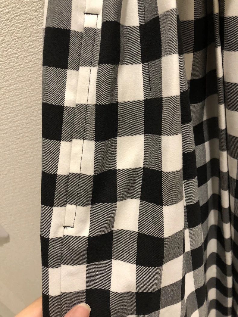 Comme des Garcons Comme Des Garcons Black and white plaid dress with big bow Size XS / US 0-2 / IT 36-38 - 4 Thumbnail