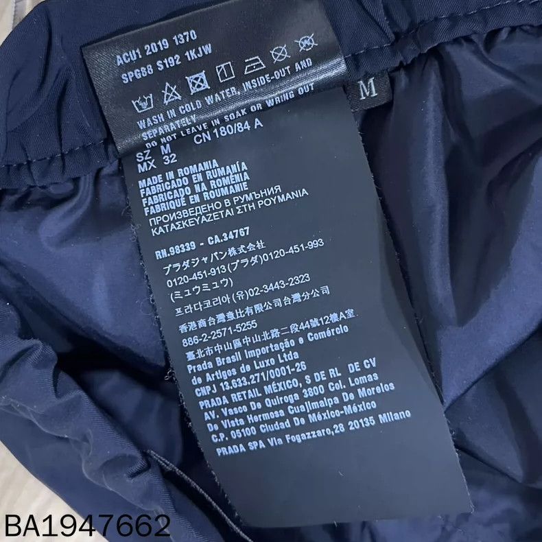 Prada Prada Size M Pin and receive pants 2502-Nextarrow Size US 32 / EU 48 - 5 Thumbnail