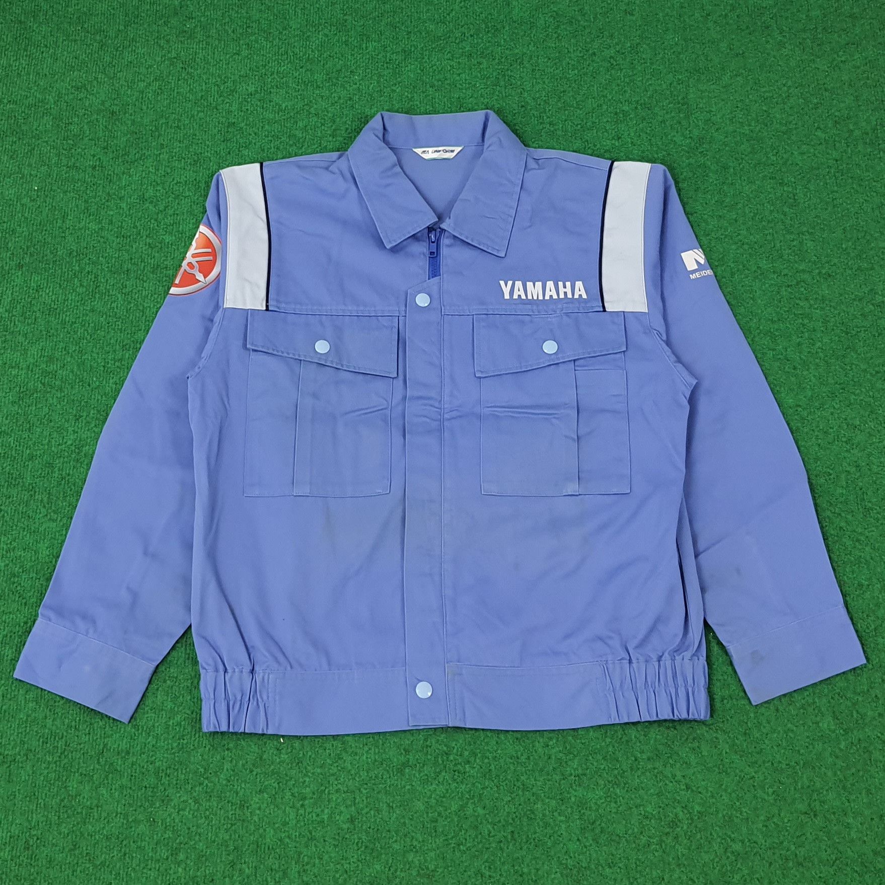 Japanese Brand × Yamaha Vintage Yamaha Japan Motorsports Custom Jacket C233N13 Size US M / EU 48-50 / 2 - 3 Thumbnail