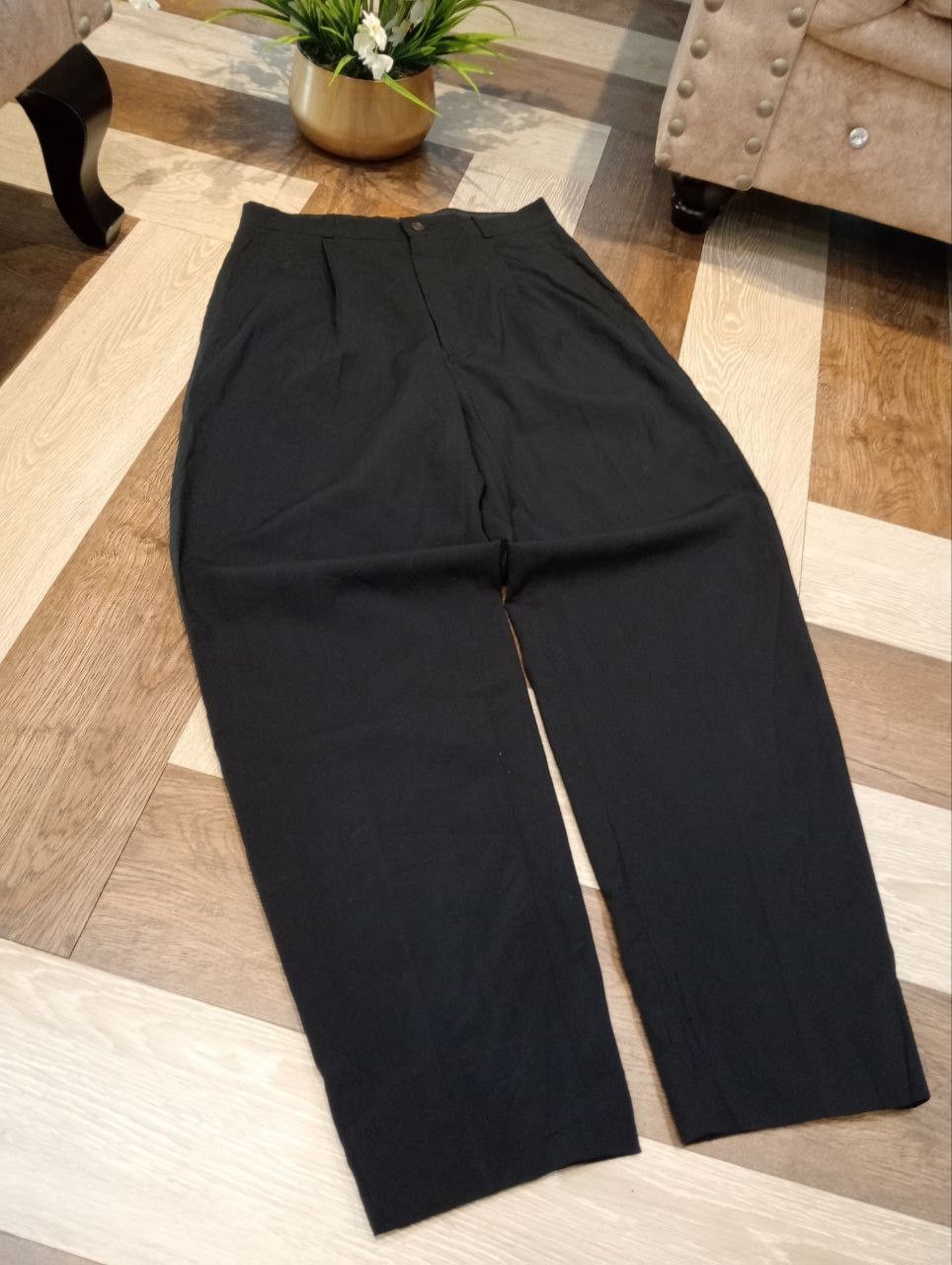 Jean Paul Gaultier VINTAGE JUNIOR GAULTIER WOOL TROUSER PANTS Size US 29 - 3 Thumbnail