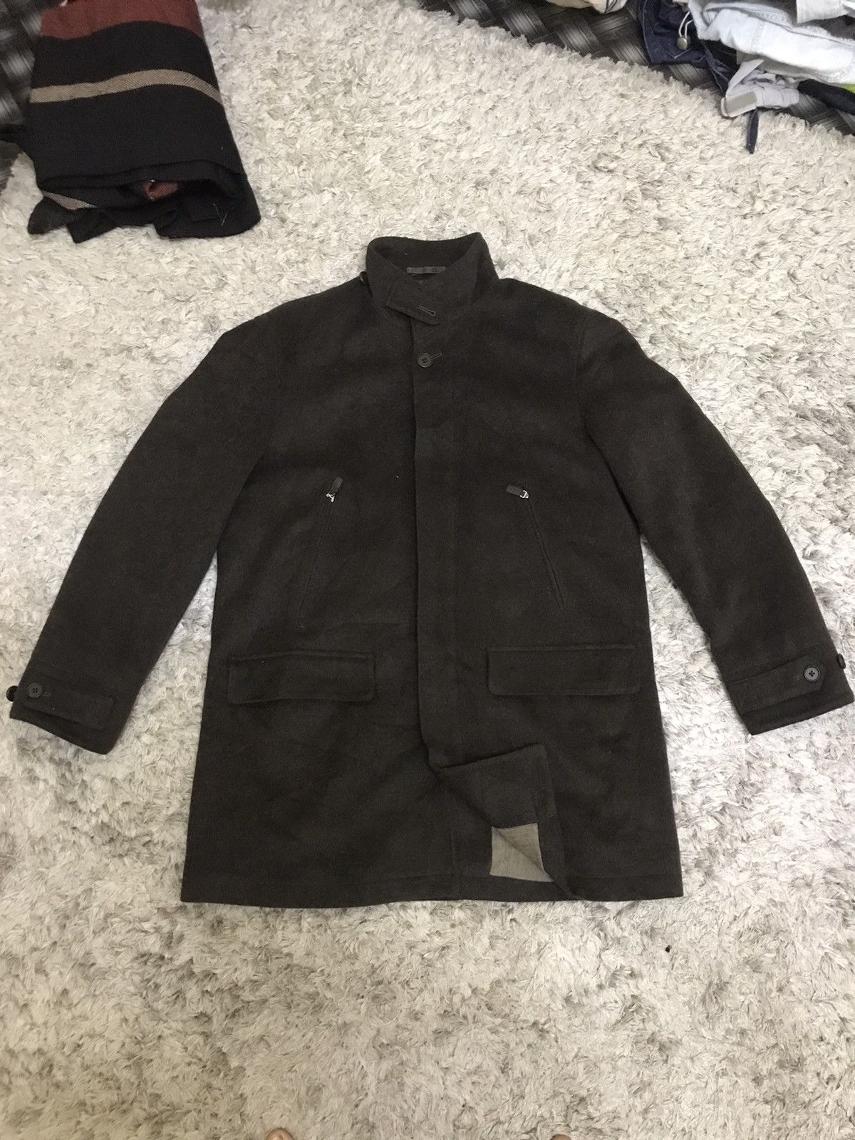 Designer × Japanese Brand × Kansai Yamamoto 💥Sissy By Kansai Yamamoto Button Wool Jacket Size US M / EU 48-50 / 2 - 1 Thumbnail