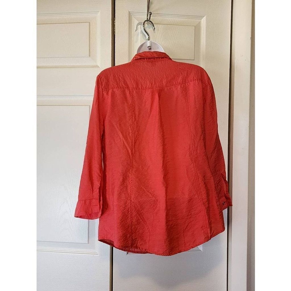 Other Roz & Ali Samon Blouse Size L / US 10 / IT 46 - 2 Thumbnail