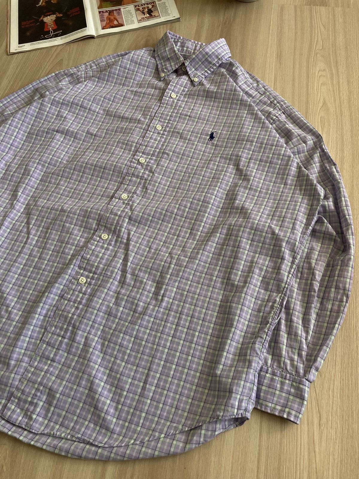 Ralph Lauren Vintage Ralph Lauren Shirt 90s Size US L / EU 52-54 / 3 - 2 Thumbnail