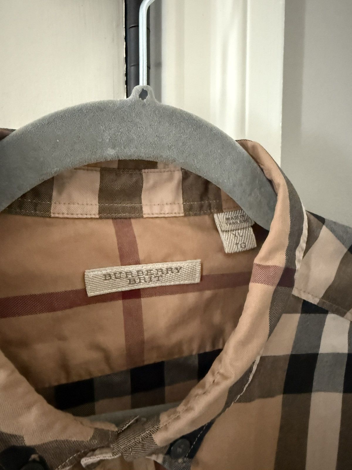 Burberry Burberry Plaid Button Down Size US XL / EU 56 / 4 - 3 Thumbnail
