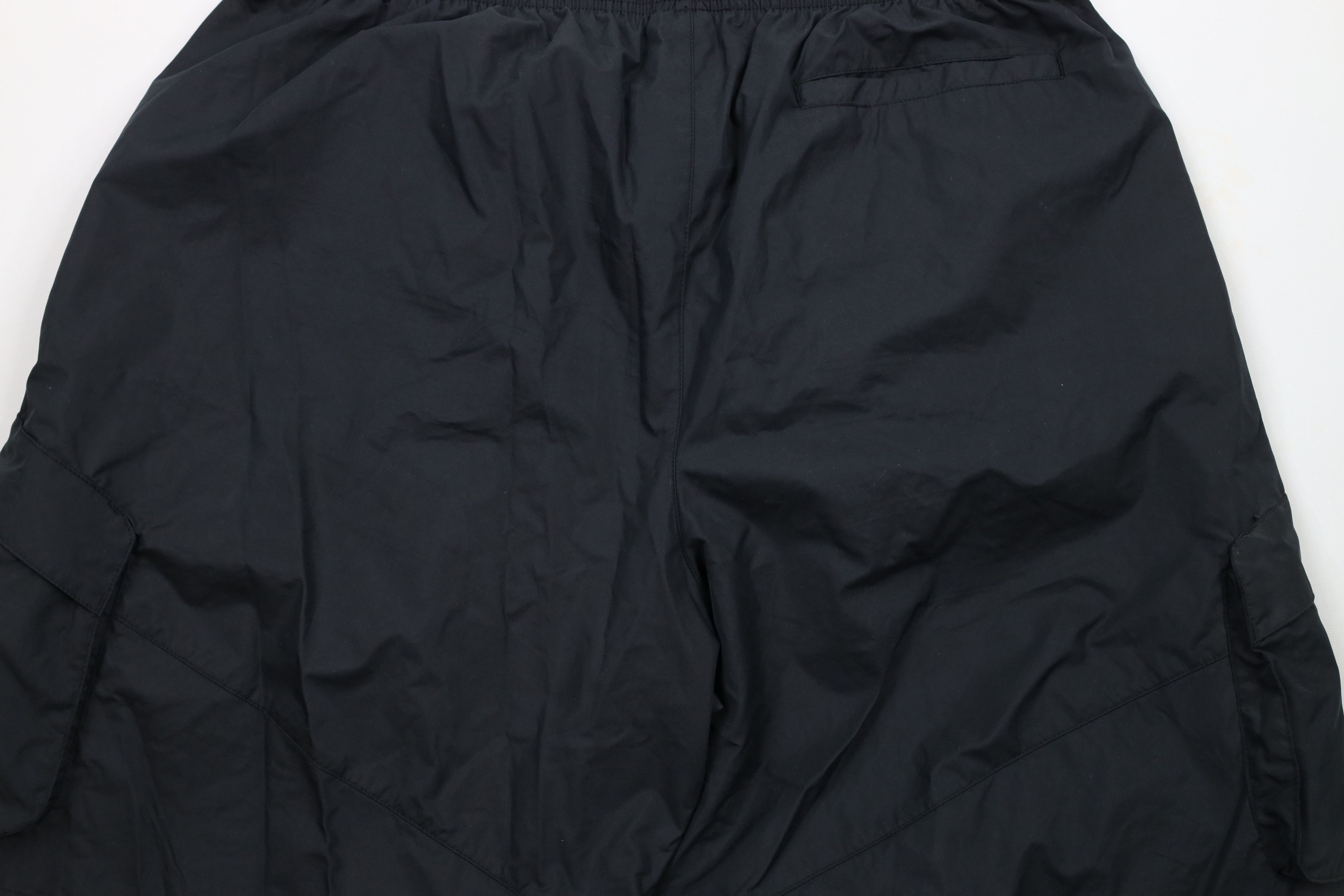 Nike × Vintage Vintage Nike Scott Mini Swoosh Baggy Cargo Shorts Black Size US 36 / EU 52 - 10 Thumbnail