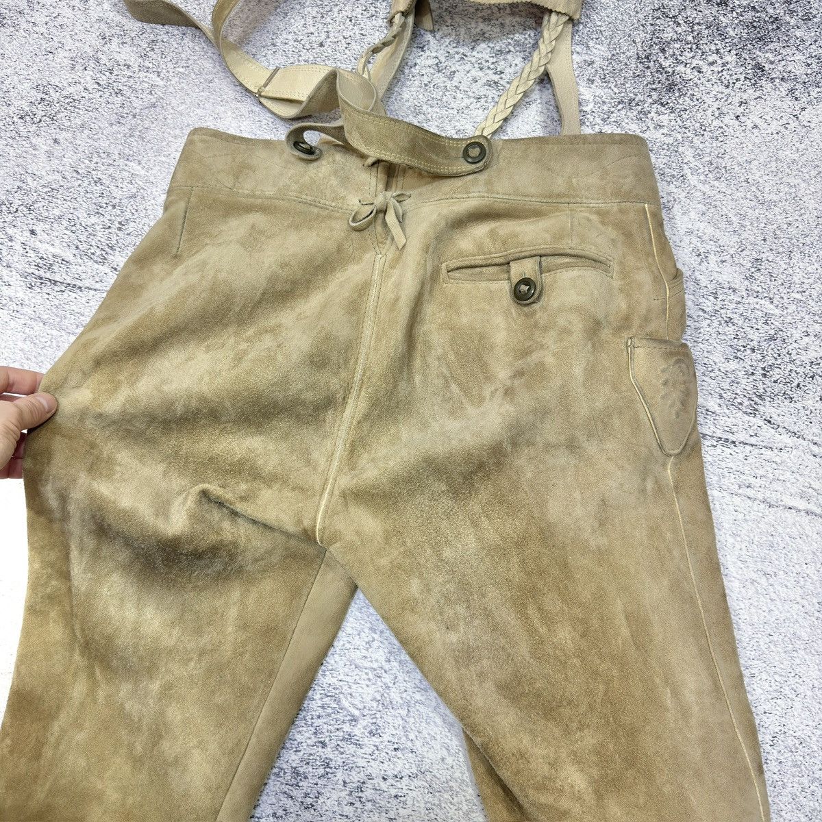 Vintage Authentic Vintage Lederhosen - Size 48 - 32 Size US 32 / EU 48 - 12 Thumbnail