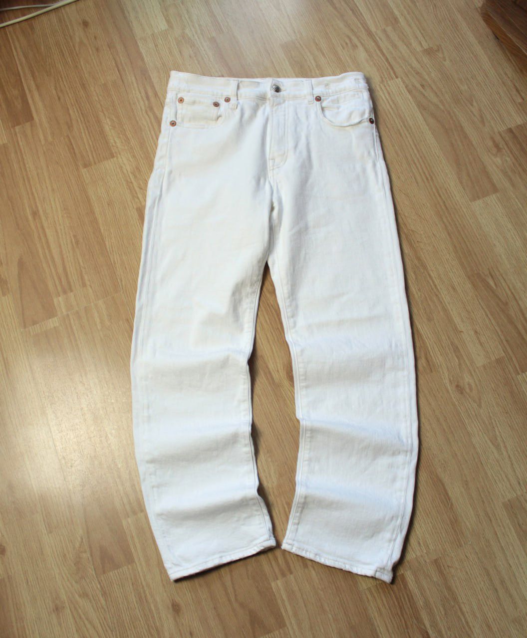 R13 🔥 R13 SS25 Romeo Jean Aerin White Stretch Denim Pants Jeans Size 28" / US 6 / IT 42 - 3 Thumbnail