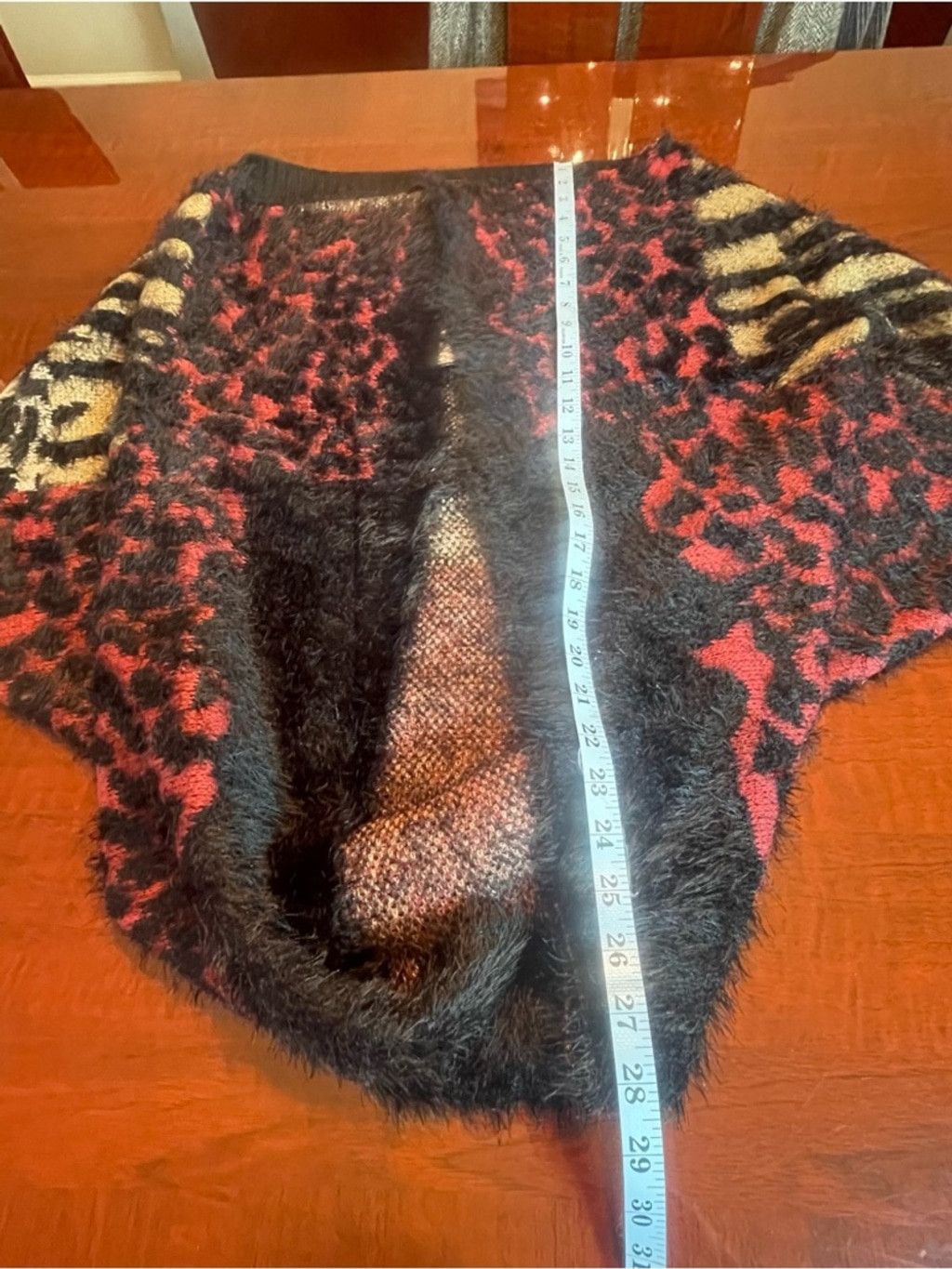 Other NWT Max Sport LA S/M Mixed Animal Print Fuzzy Cardigan Goth Size S / US 4 / IT 40 - 6 Thumbnail