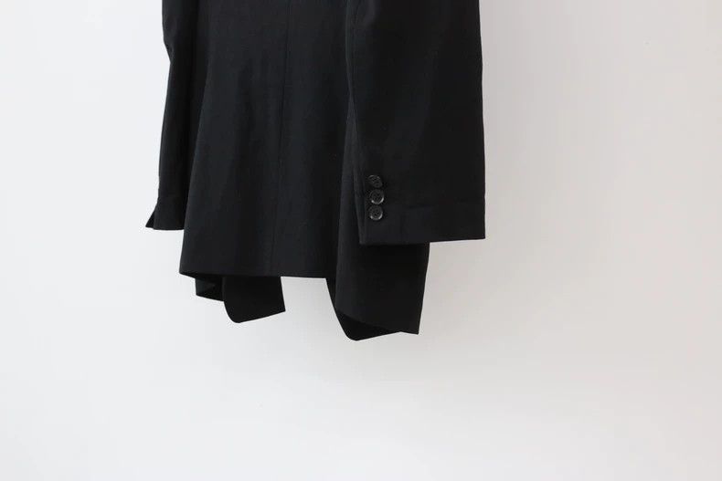 Yohji Yamamoto Yohji Yamamoto 2007 AW Leather Wool Gabardine Jacket 2506-N Size US M / EU 48-50 / 2 - 7 Thumbnail