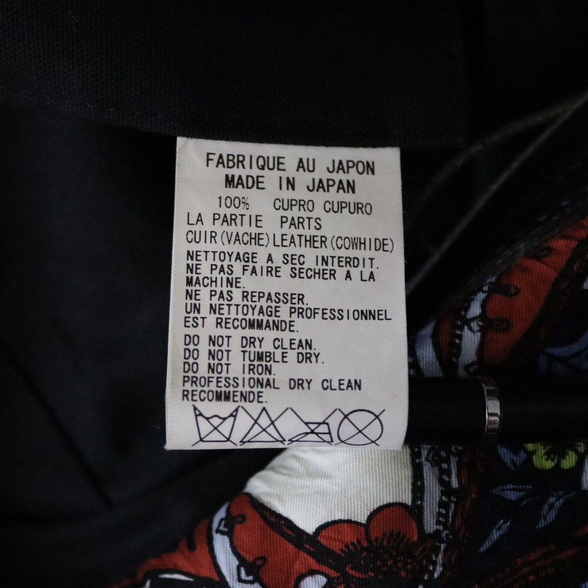 Yohji Yamamoto Yohji Yamamoto Y’s AW15 Eastern Floral Tote Bag Size ONE SIZE - 7 Thumbnail