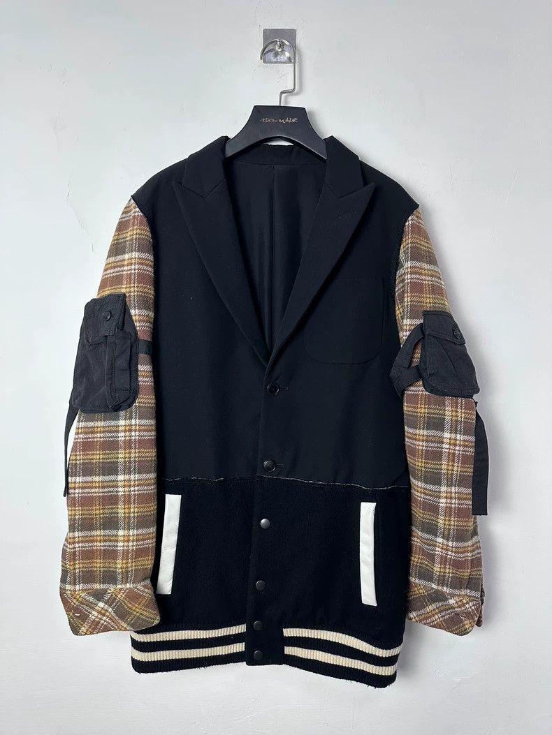 Number (N)ine Number (N)ine 05aw paneled jacket Size US M / EU 48-50 / 2 - 1 Thumbnail