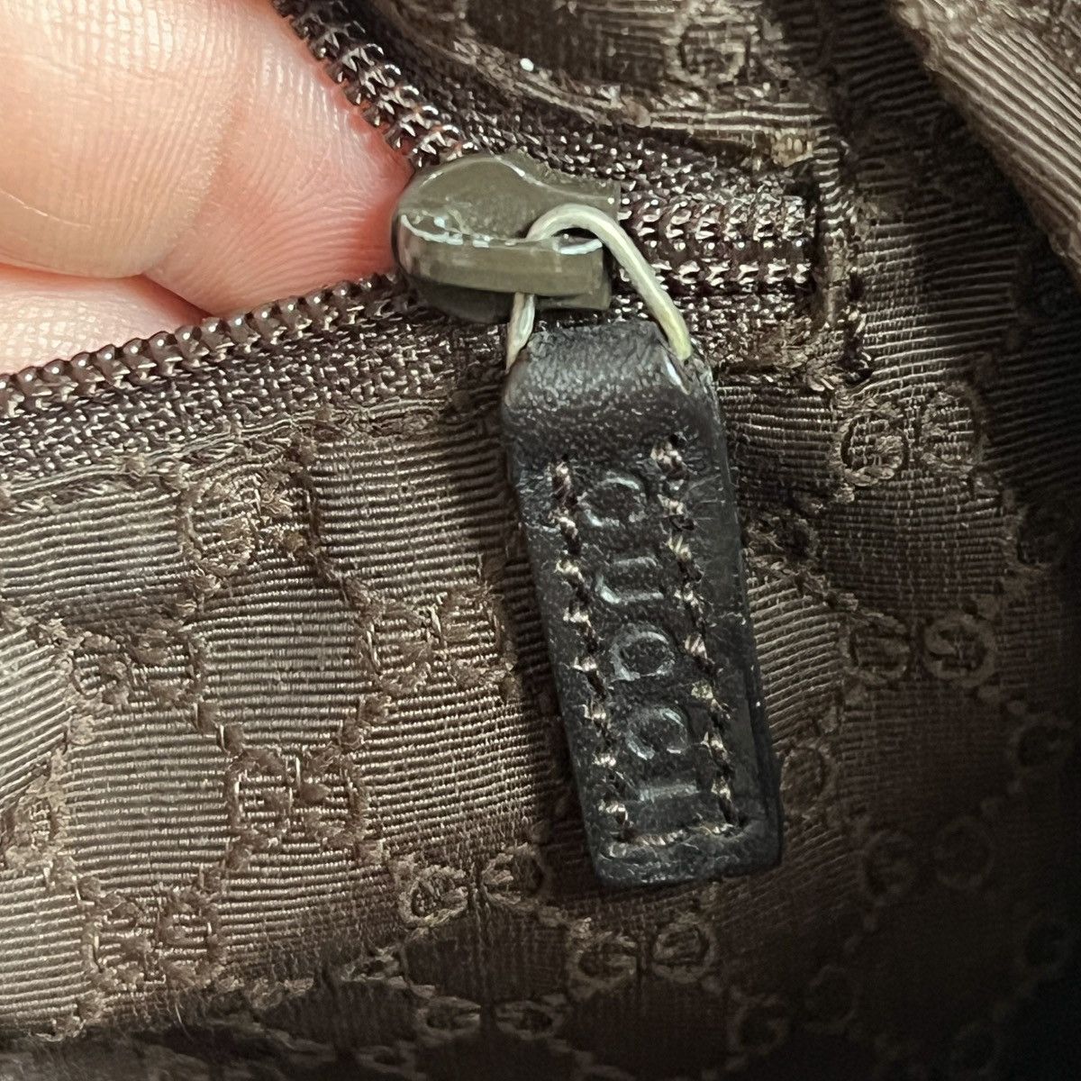 Gucci × Vintage Authentic Gucci web tote bag vintage Size ONE SIZE - 19 Thumbnail
