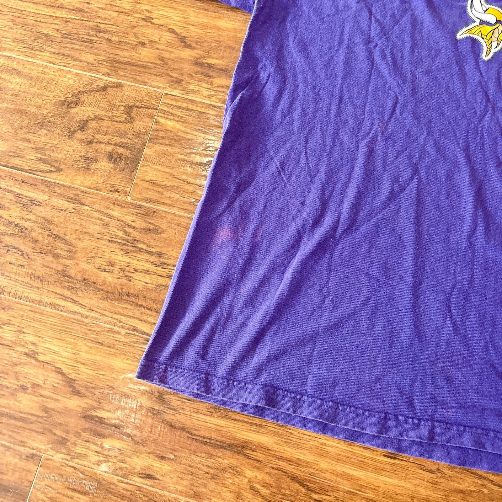 Logo Athletic × NFL Vtg MN Vikings NFL Football Logo Athletic Purple Shirt Size US XL / EU 56 / 4 - 5 Thumbnail