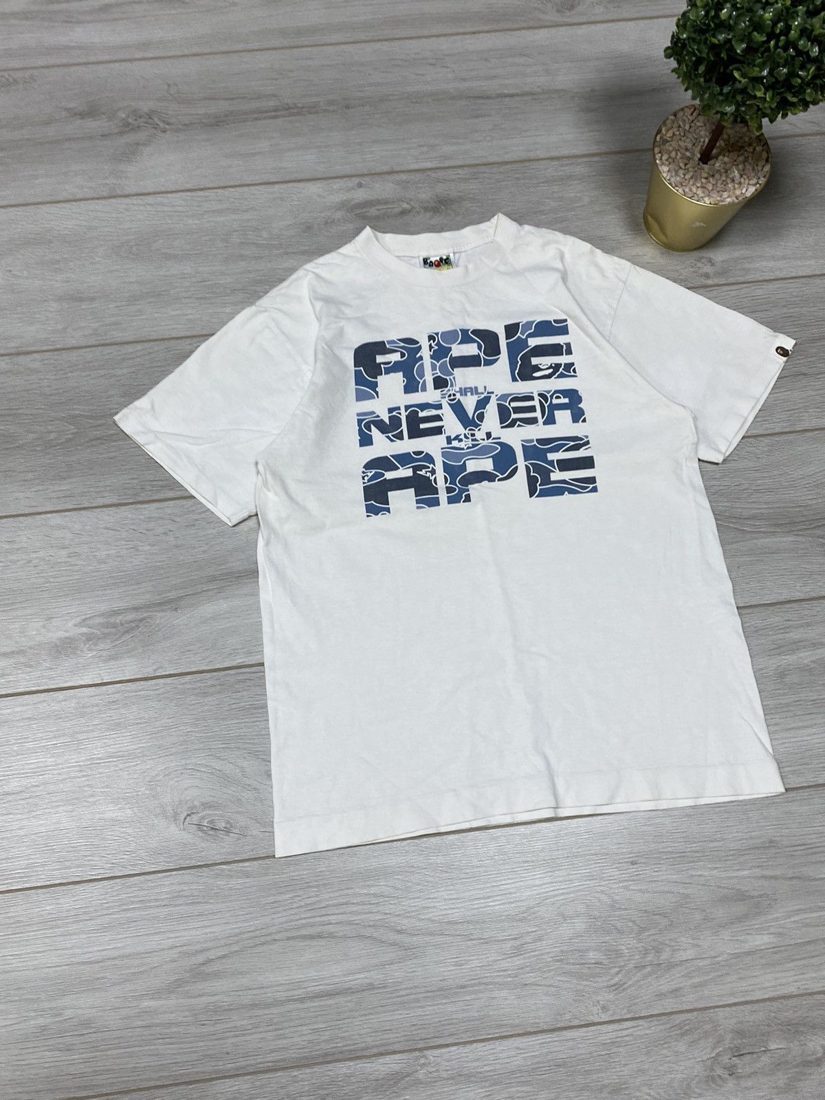 Bape BAPE ASNKA “Ape shall never kill ape” Tee Size US M / EU 48-50 / 2 - 4 Thumbnail