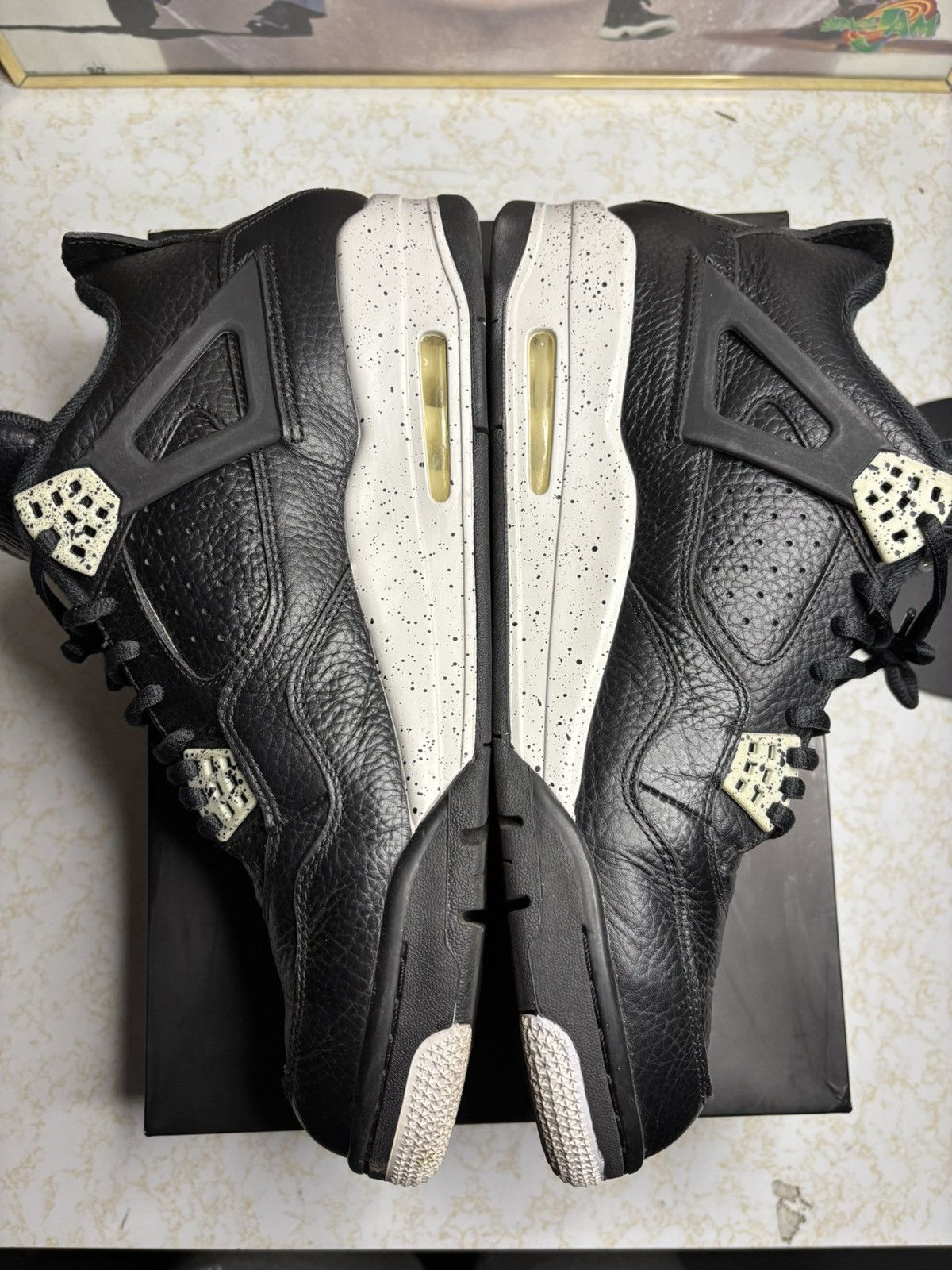 Jordan Brand Air Jordan 4 Retro oreo Size US 12 / EU 45 - 3 Thumbnail