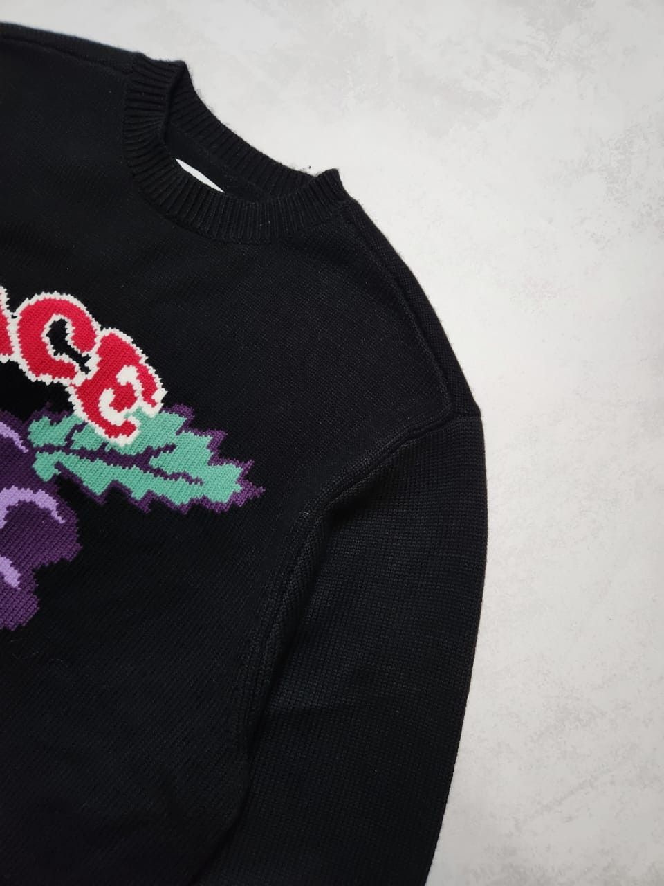 Palace Palace Grape Knit black sweater FW24 size M Size US M / EU 48-50 / 2 - 5 Thumbnail