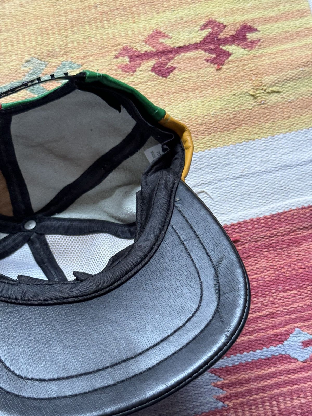 Other Vintage 90’s Malcolm X Genuine Leather USA Hat Size ONE SIZE - 7 Thumbnail