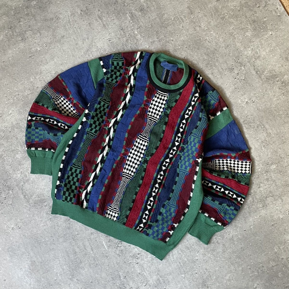 Coogi Vintage Coogi Style Knit Sweatr Buckle Size US L / EU 52-54 / 3 - 1 Thumbnail