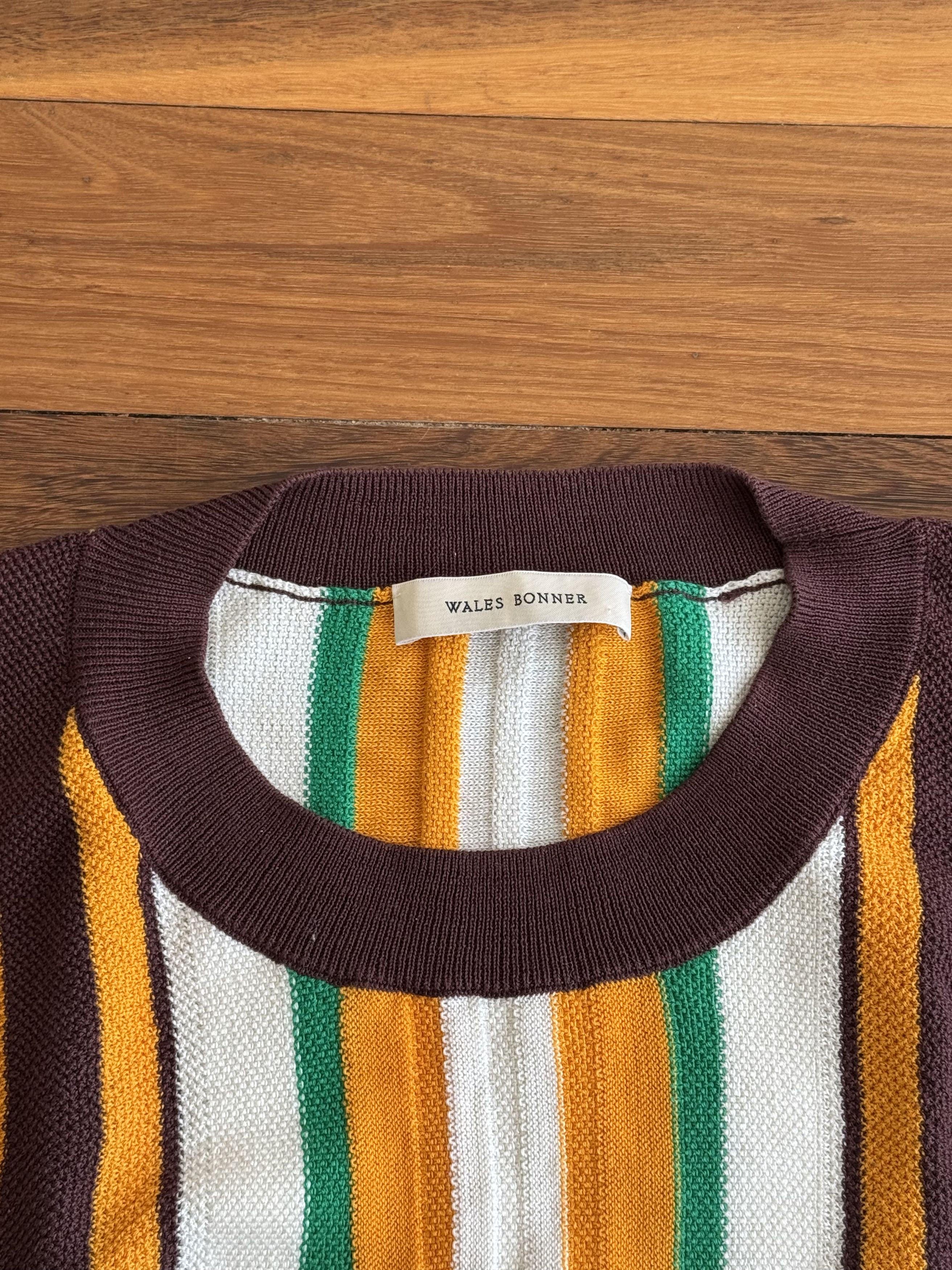Wales Bonner Scale Striped Knitted Vest Size US S / EU 44-46 / 1 - 3 Thumbnail