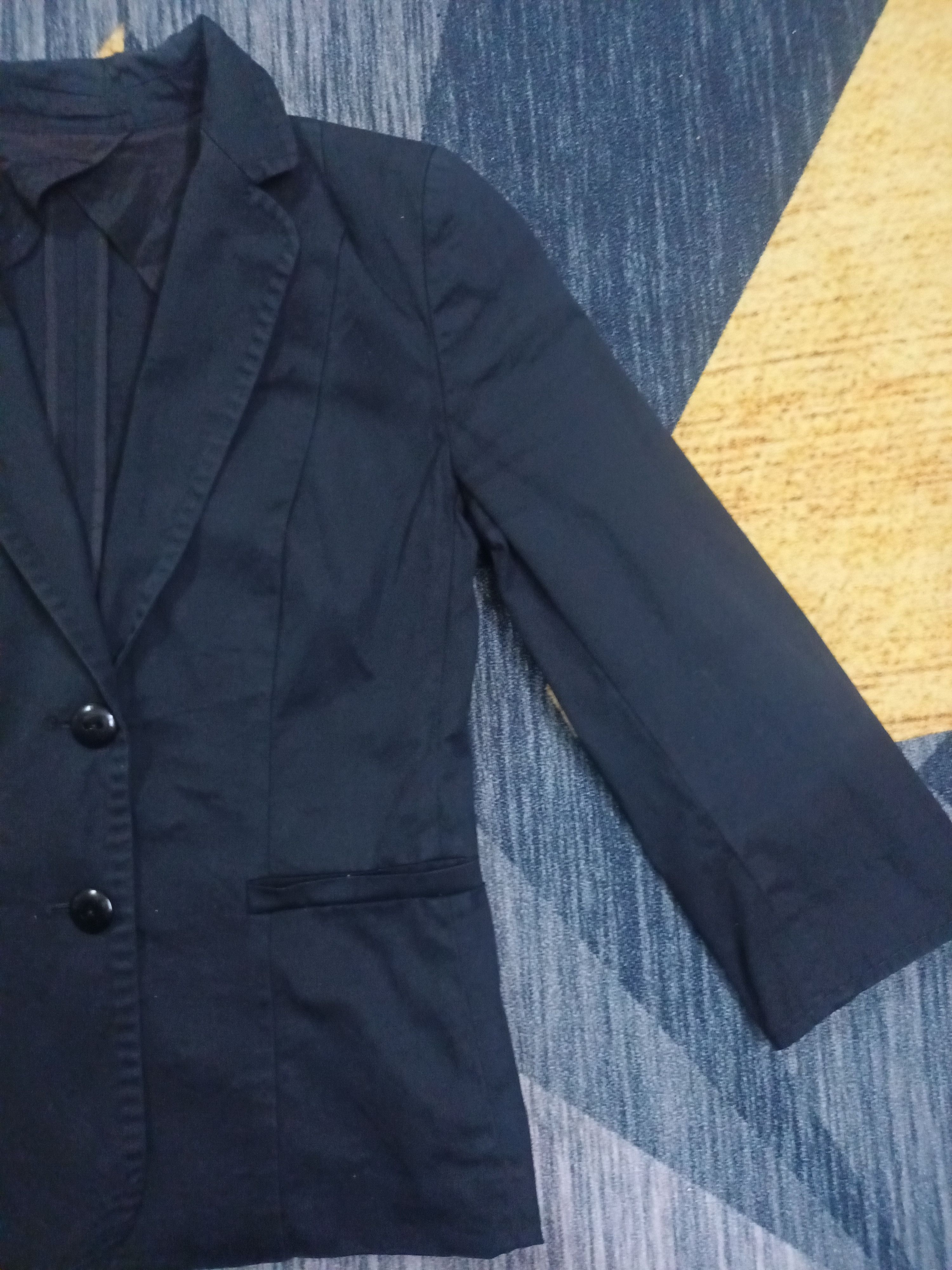 Max Mara 🔥 MAX MARA STUDIO MADE IN POLAND BLACK BLAZER 🔥 Size XS / US 0-2 / IT 36-38 - 6 Thumbnail