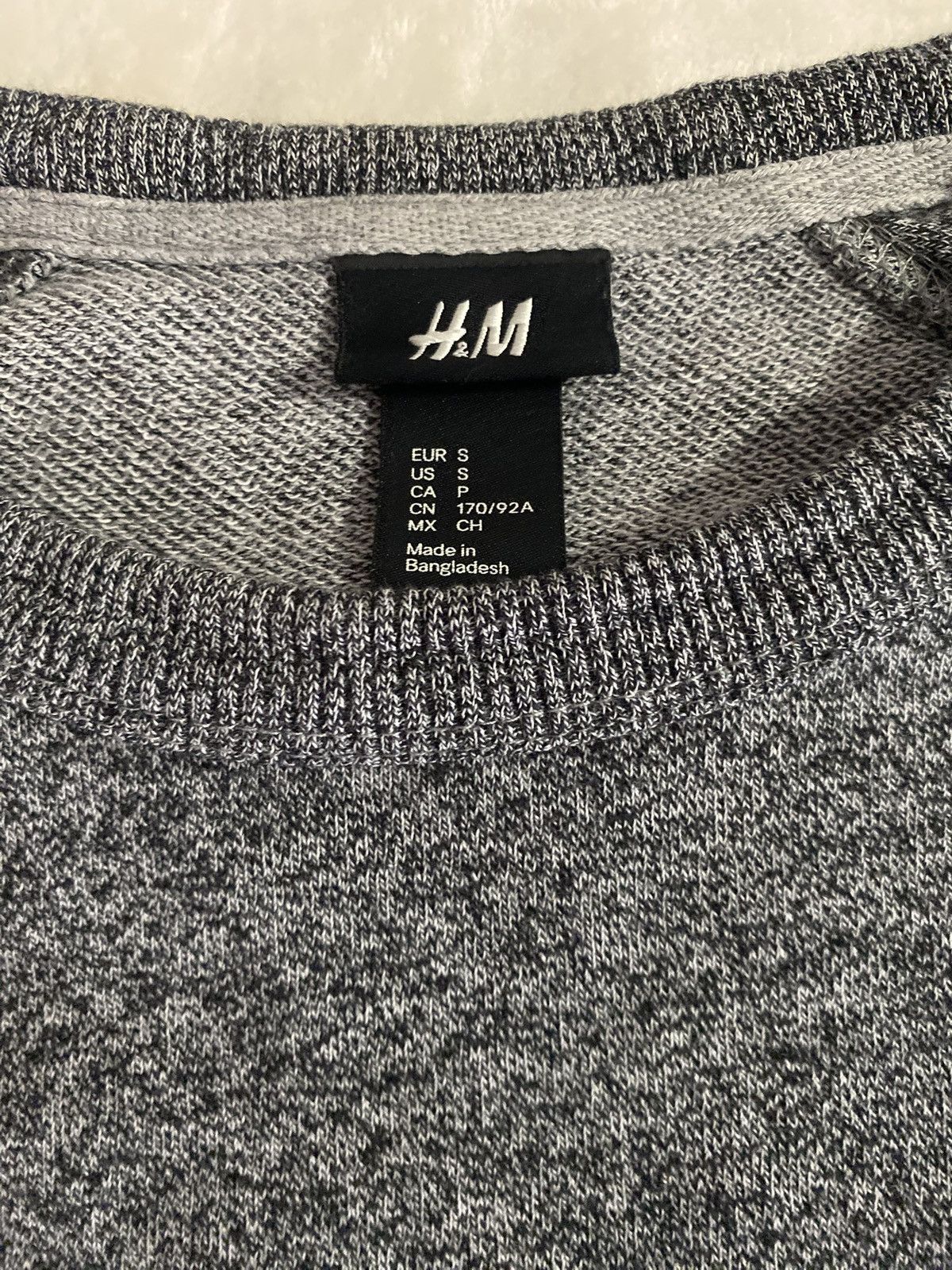 H&M H&M Gray Sweatshirt Size US S / EU 44-46 / 1 - 2 Thumbnail