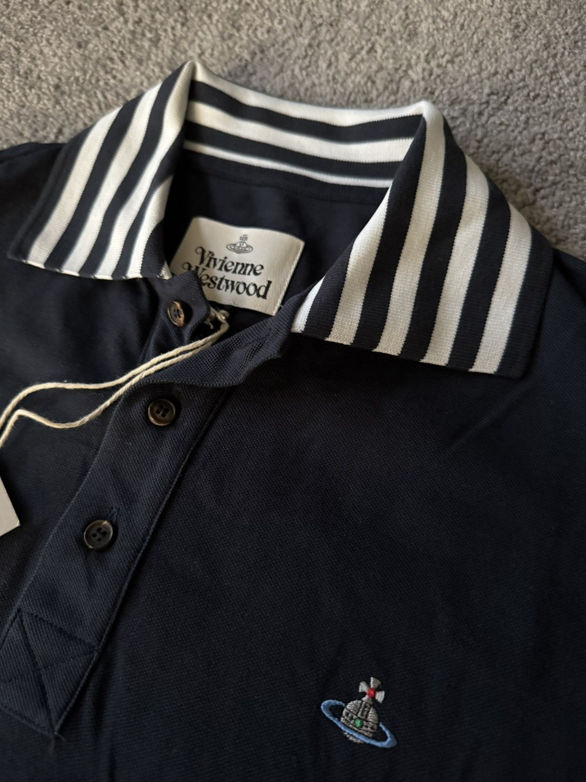 Vivienne Westwood Vivienne Westwood Long Sleeve Polo Size US L / EU 52-54 / 3 - 5 Thumbnail