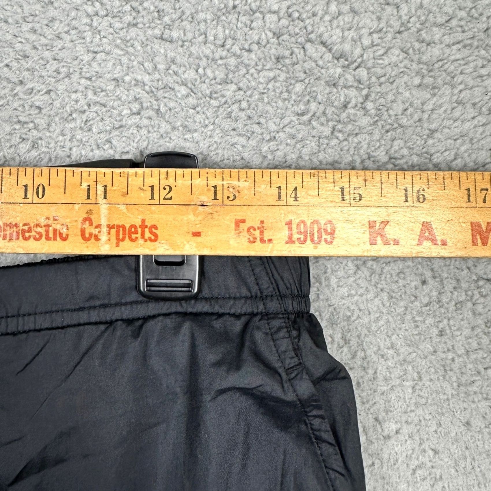 Nike Nike Track Pants Mens XL Black Lightweight Elastic Waist Drawstring Pockets Zippered Cuffs Lined Gym Training Casual Size US 36 / EU 52 - 5 Thumbnail