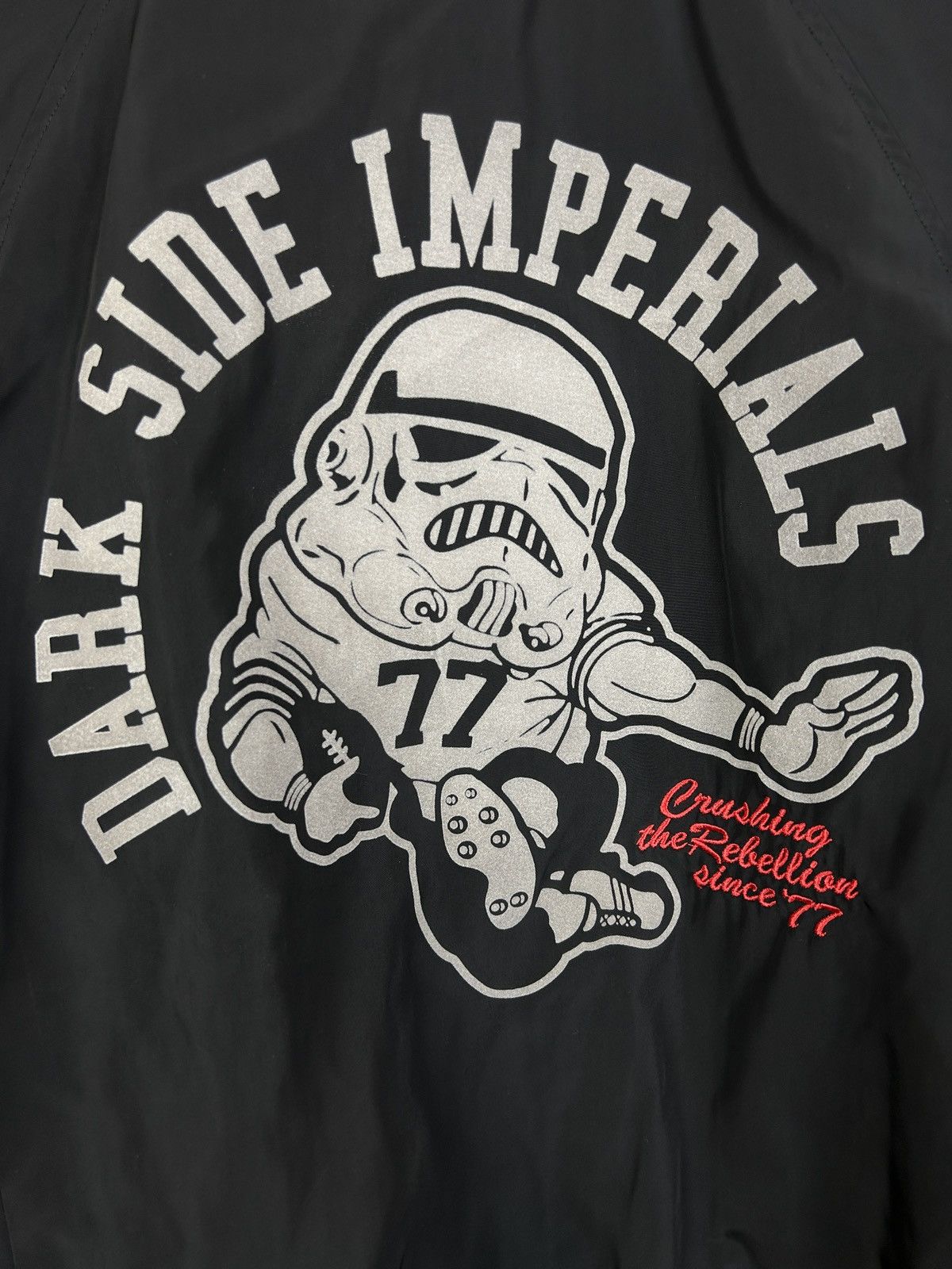 Adidas Adidas x Star Wars Dark Side Imperials Varsity Bomber Jacket Size US M / EU 48-50 / 2 - 7 Thumbnail