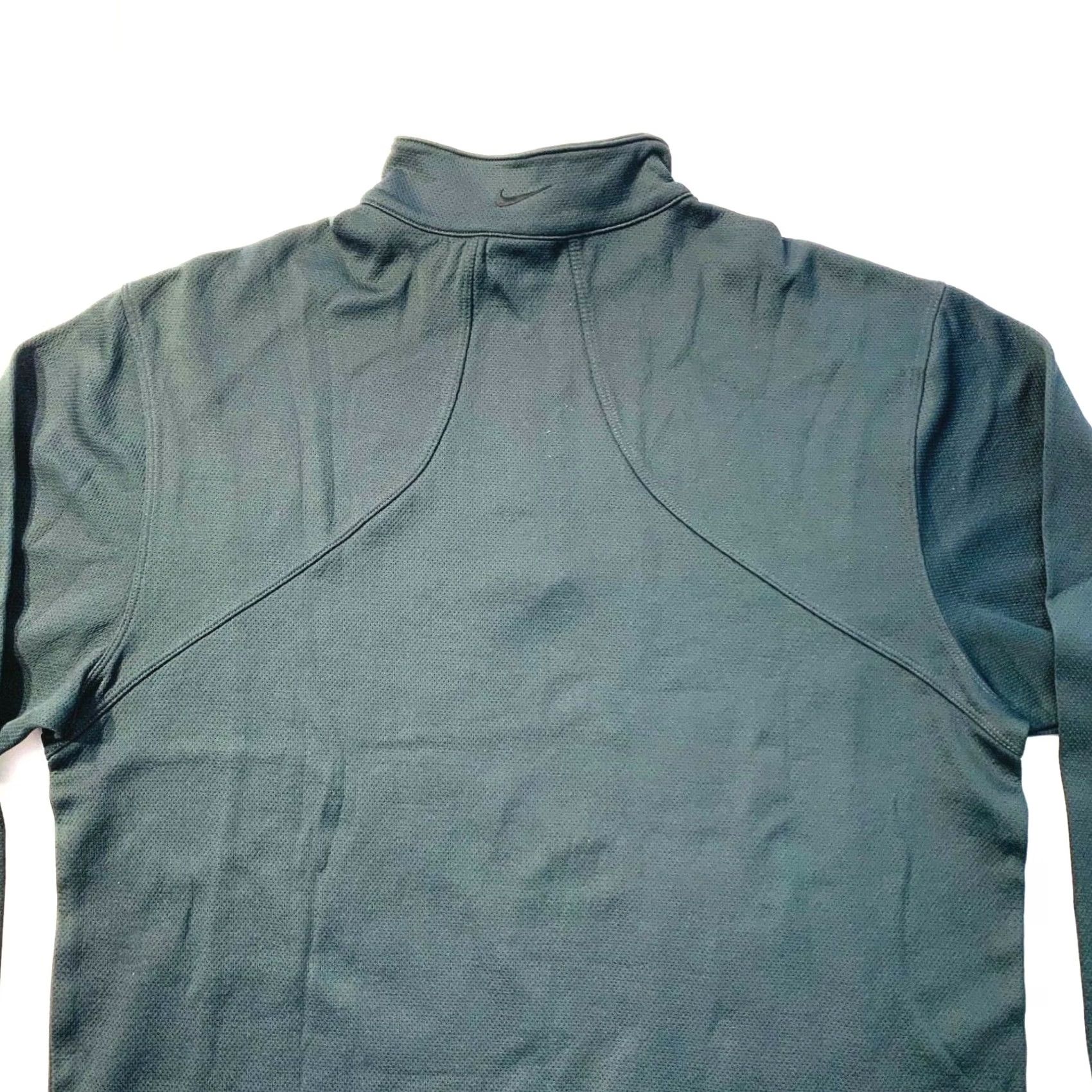 Nike Nike Golf 1/2 Zip Pullover Sweatshirt Dark Green XL Mens Sweatshirt Breathable Cotton Blend Zipper Swoosh Logo NWOT Golf Athleisure All Seasons Size US XL / EU 56 / 4 - 5 Thumbnail