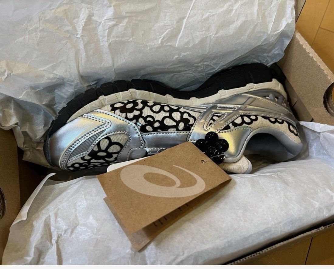 Cecilie Bahnsen baskets Gel-Kayano 20 'Vanilla/Pure Silver'