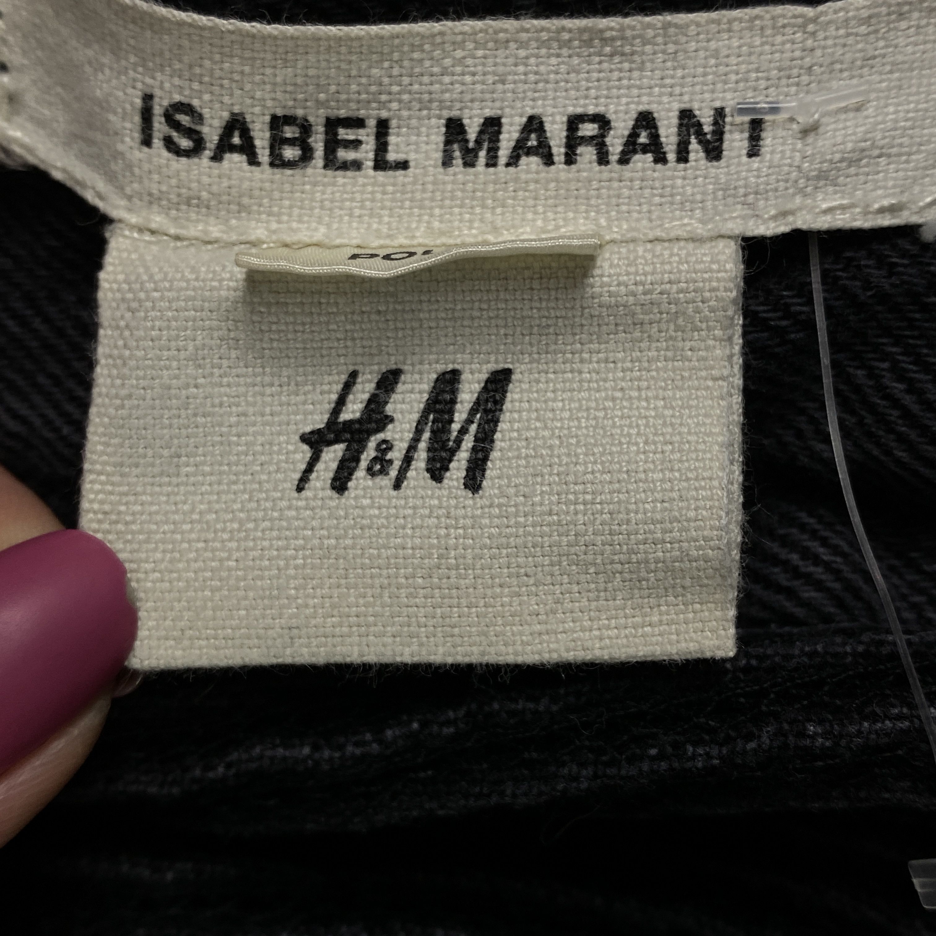 H&M × Isabel Marant Womens Skinny Jeans Pants Isabel Marant x H&M Size 52 Cotton Size 38" / US 16 / IT 52 - 6 Thumbnail