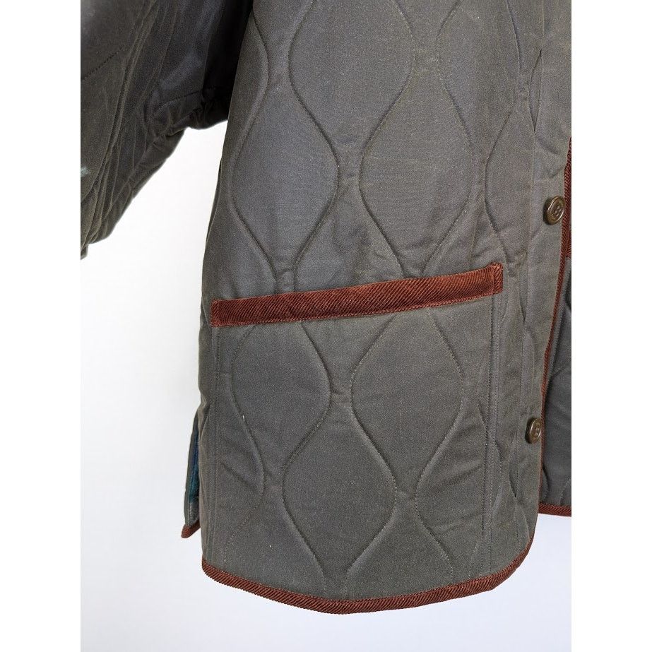 Gucci o1rshd1 Caban Waxed Cotton Jacket in Shrub/Mix Size US M / EU 48-50 / 2 - 7 Thumbnail