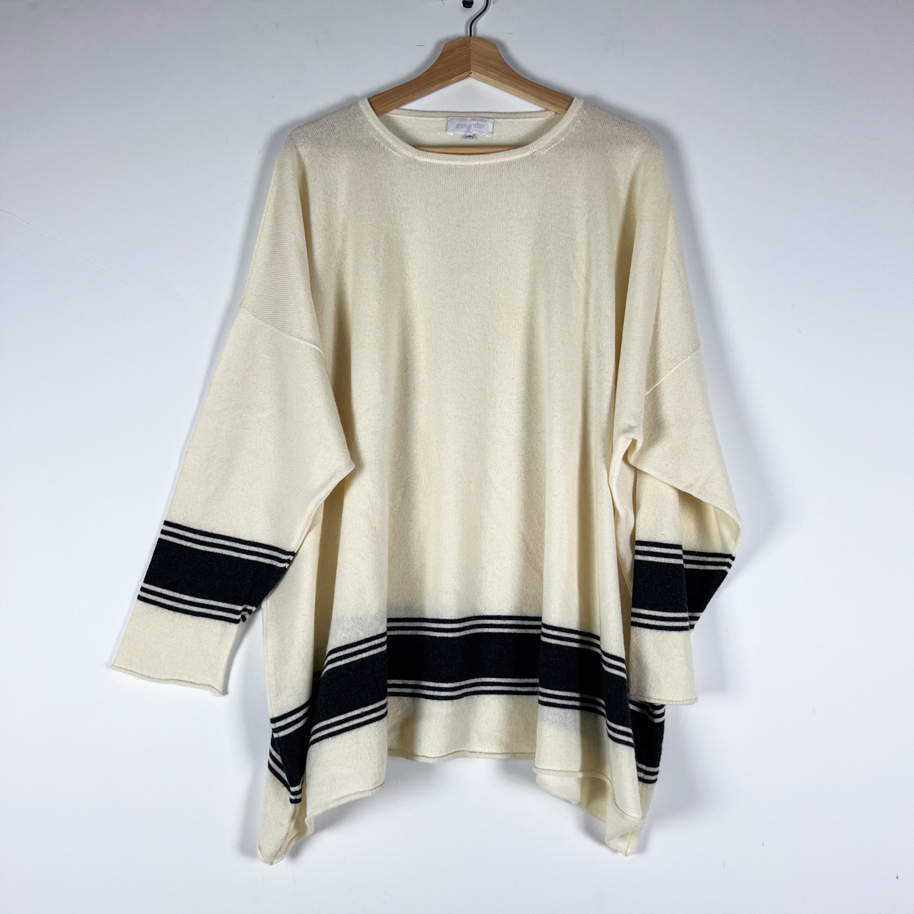 eskandar Eskandar 100% Cashmere Knit Stretch Long Size L / US 10 / IT 46 - 1 Thumbnail