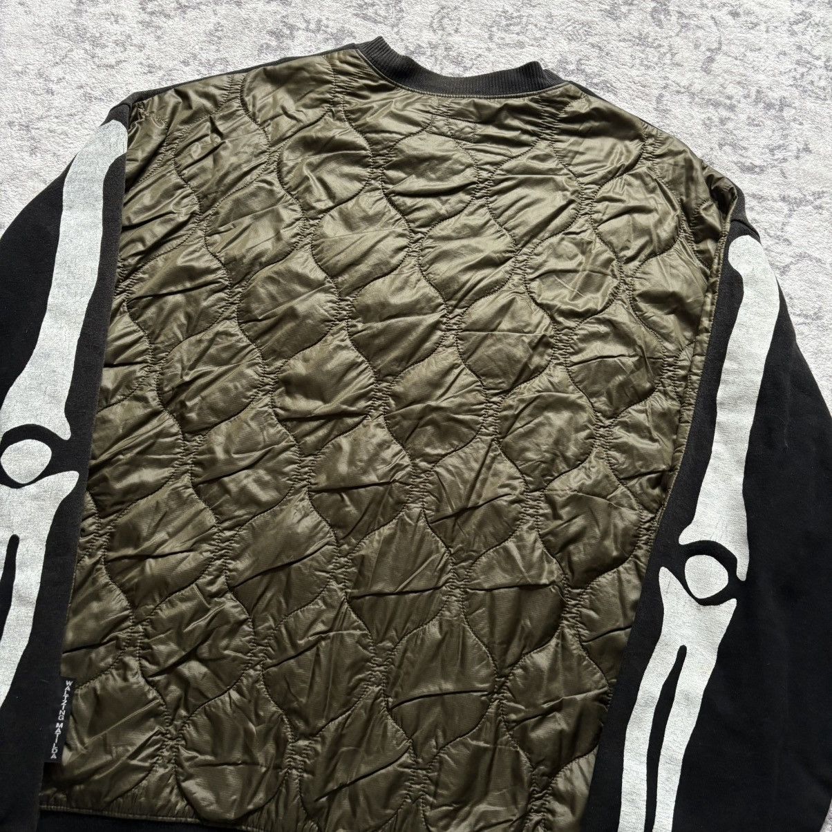 Kapital Kountry Kapital 2 Tone Skeleton Oversized Crewneck Black | Size 3 Size US XXL / EU 58 / 5 - 9 Thumbnail